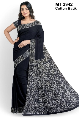 Cotton Batik Saree